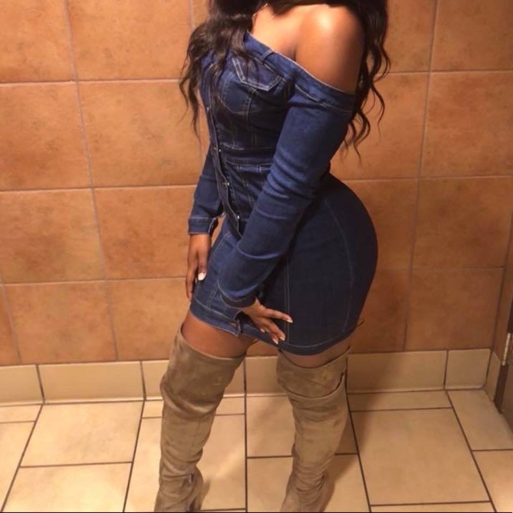 Greenlight denim dress